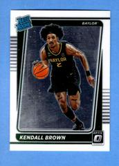 Kendall Brown Basketball Cards 2022 Panini Chronicles Draft Picks Donruss Optic Rated Rookie Prices