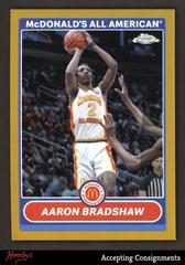 Aaron Bradshaw [Gold] #2K7-2 Basketball Cards 2023 Topps Chrome McDonald's All American 2007 Prices