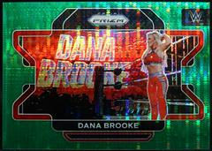 Dana Brooke [Green Pulsar Prizm] Wrestling Cards 2022 Panini Prizm WWE Prices