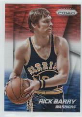 Rick Barry [Red White Blue Pulsar] Basketball Cards 2014 Panini Prizm Prices