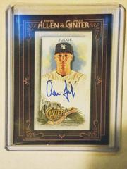 Aaron Judge [Black Frame] Baseball Cards 2022 Topps Allen & Ginter Mini Autographs Prices