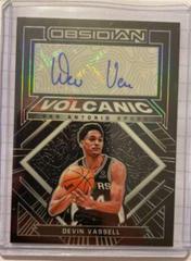 Devin Vassell Basketball Cards 2021 Panini Obsidian Volcanic Signatures Prices