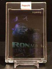 Ronald Acuna Jr. [Rainbow Foil] Baseball Cards 2021 Topps Project 70 Prices