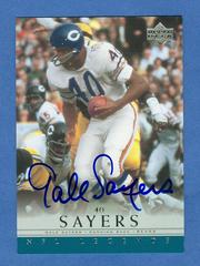 Gale Sayers Football Cards 2000 Upper Deck Legends Autographs Prices