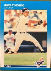 Alex Trevino #456 Baseball Cards 1987 Fleer Prices