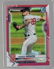 Tanner Houck [Red Refractor] #13 Baseball Cards 2021 Bowman Chrome Prices