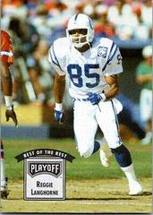 Reggie Langhorne #5 Football Cards 1993 Playoff Contenders Prices