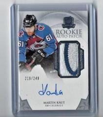 Martin Kaut [Autograph Patch] Hockey Cards 2020 Upper Deck The Cup Prices