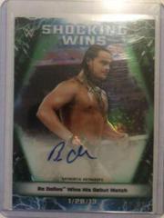 Bo Dallas [Green] #SWA-BD Wrestling Cards 2020 Topps WWE Chrome Shocking Wins Autographs Prices