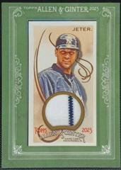 Derek Jeter #MFR-DJ Baseball Cards 2023 Topps Allen & Ginter Mini Framed Relics Prices