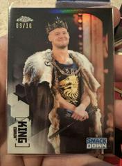 King Corbin [Black] Wrestling Cards 2020 Topps WWE Chrome Image Variations Prices