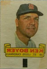 Ken Boyer Baseball Cards 1966 Topps Rub Offs Prices