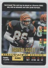 Darnay Scott Football Cards 1995 Panini Donruss Red Zone Prices