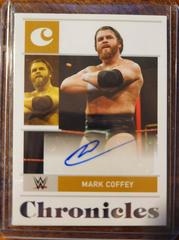 Mark Coffey #CS-MCF Wrestling Cards 2022 Panini Chronicles WWE Signatures Prices