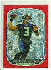 Russell Wilson [Red] #25 Football Cards 2013 Bowman Prices