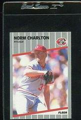 Norm Charlton #155 Baseball Cards 1989 Fleer Glossy Prices