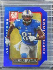 Calvin Johnson Jr. [Aspirations Die Cut] #35 Football Cards 2013 Panini Elite Prices