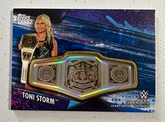 Toni Storm [Blue] Wrestling Cards 2020 Topps WWE Women's Division Championship Plate Patch Prices