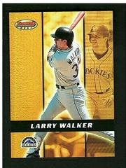 Larry Walker #33 Baseball Cards 2000 Bowman's Best Prices