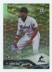 Lewin Diaz [Foilboard] #1 Baseball Cards 2021 Bowman Platinum Prices