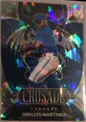 Orelvis Martinez [Navy Blue Ice] #21 Baseball Cards 2023 Panini Chronicles Crusade Prices