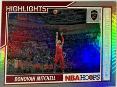 Donovan Mitchell #2 Basketball Cards 2023 Panini Hoops Highlights Prices