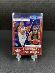Klay Thompson, Stephen Curry [Red Ice] Basketball Cards 2021 Panini Contenders Optic Legendary Tandems Prices