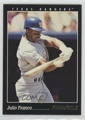 Julio Franco Baseball Cards 1993 Pinnacle Prices