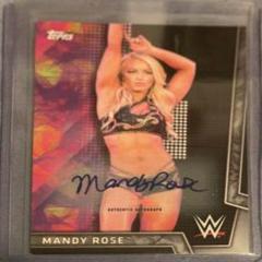 Mandy Rose [Silver Autograph] #16 Wrestling Cards 2018 Topps WWE Women's Division Prices