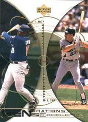 Tony Gwynn / Wade Boggs #GE7 Baseball Cards 2000 Upper Deck Hitter's Club Generations Excellence Prices