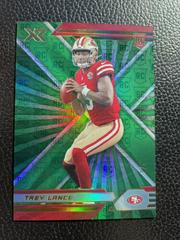 Trey Lance [Green] #103 Football Cards 2021 Panini XR Prices