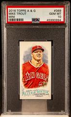 Mike Trout [Mini] #369 Baseball Cards 2016 Topps Allen & Ginter Prices
