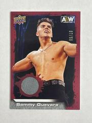 Sammy Guevara [Mat Relic Red] #13 Wrestling Cards 2022 Upper Deck AEW Prices