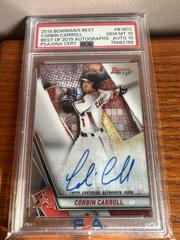 Corbin Carroll [autograph] #B19-CC Baseball Cards 2019 Bowman's Best of 2019 Autographs Prices