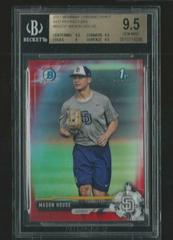 Manny Machado [Red Refractor] #35 Baseball Cards 2017 Bowman Chrome Prices
