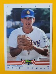 Matt Howard #244 Baseball Cards 1992 Classic Game Prices
