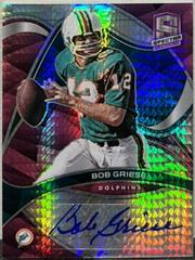 Bob Griese [Pink] #SIG-BGR Football Cards 2022 Panini Spectra Signatures Prices
