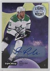 Joe Pavelski [Green Autograph] Hockey Cards 2022 Upper Deck Synergy Light Up The Night Prices