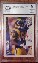 Isaac Bruce Football Cards 1996 Collector's Choice Prices