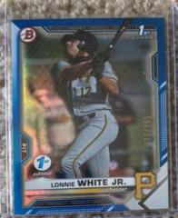 Lonnie White Jr. [Yellow Foil] #BD-28 Baseball Cards 2021 Bowman Draft 1st Edition Prices