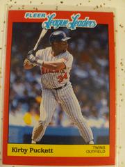 Kirby Puckett #30 Baseball Cards 1989 Fleer League Leaders Prices