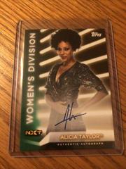 Alicia Taylor [Green] Wrestling Cards 2021 Topps WWE Women's Division Autographs Prices