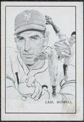 Carl Hubbell Baseball Cards 1950 Callahan Hall of Fame Prices