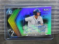 Spencer Torkelson [Autograph] #BTP-2 Baseball Cards 2022 Bowman Scouts' Top 100 Prices