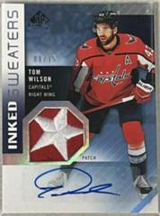 Tom Wilson [Patch] Hockey Cards 2021 SP Game Used Inked Sweaters Autograph Prices
