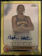 Ashlyn Watkins [Yellow] #CA-AW Basketball Cards 2022 Topps Chrome McDonald's All-American Autographs Prices