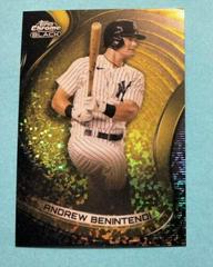 Andrew Benintendi [Gold Mini Diamond] #63 Baseball Cards 2022 Topps Chrome Black Prices