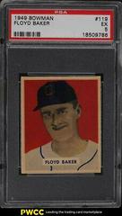 Floyd Baker Baseball Cards 1949 Bowman Prices