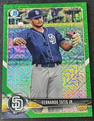 Fernando Tatis Jr. [Green Refractor] #BCP-114 Baseball Cards 2018 Bowman Chrome Prospects Prices