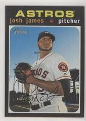 Josh James [Flip Stock] #128 Baseball Cards 2020 Topps Heritage Prices
